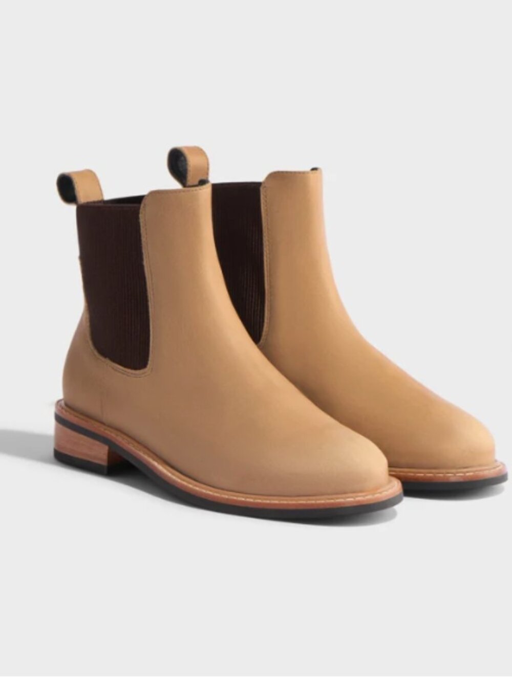 Nisolo Carmen Chelsea Boot Almond